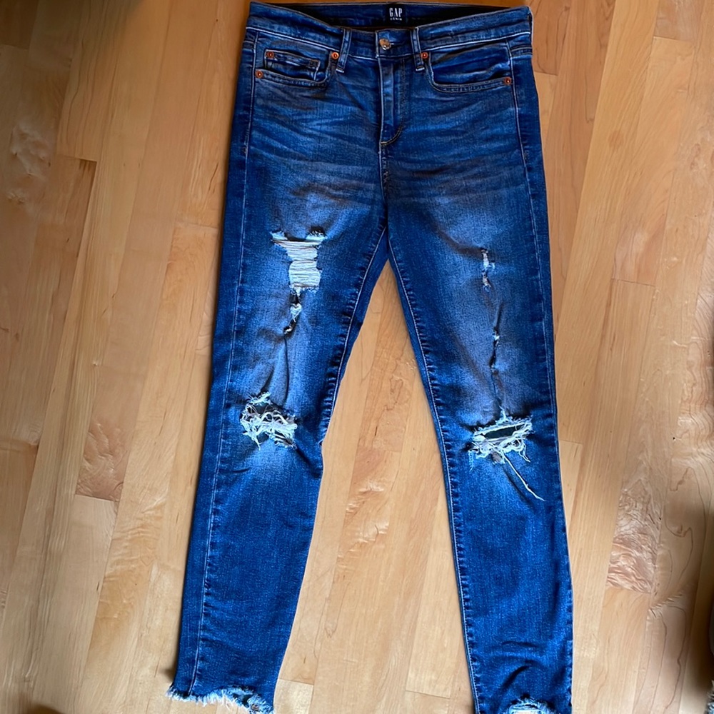 Gap true skinny jeans